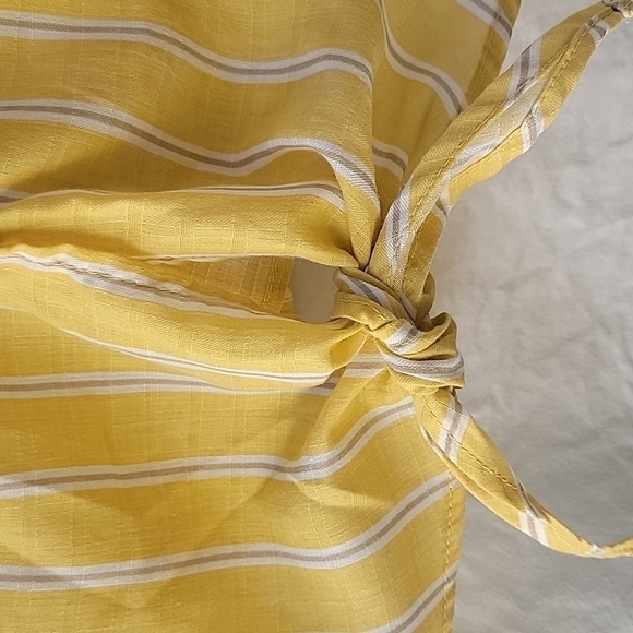 Rhythm button down fronttie crop - Picture 4 of 6